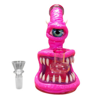 Szklane Bongo Alien Pink